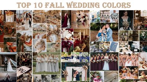 10 Perfect Fall Wedding Colors to Inspire in 2022 - clarity & co.