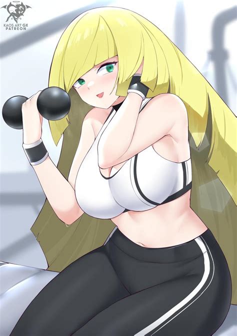 Lusamine Workout Pokémon Sun and Moon Know Your Meme