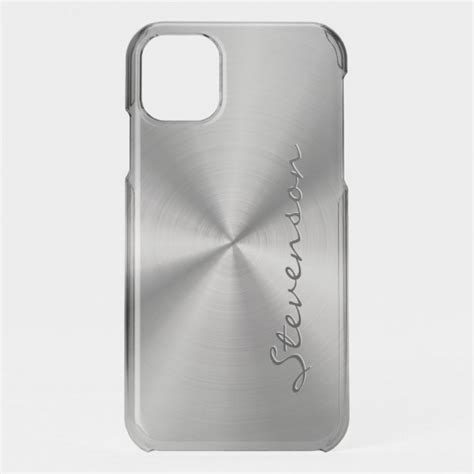 Stainless Steel Iphone Cases And Covers Zazzle Ca