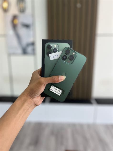 Iphone Pro Gb Alpine Green Fullset Mulus Ex Ibox On Carousell