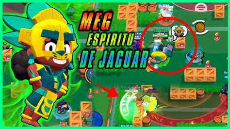 Nueva Skin De Meg Espíritu De Jaguar skin de liga estelar Brawl