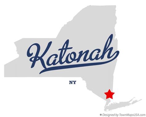 Map of Katonah, NY, New York