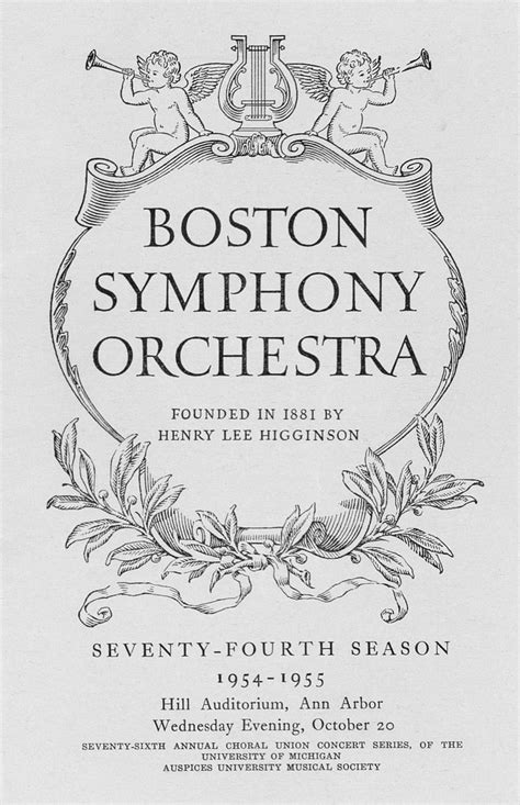 Boston Symphony Orchestra Concert