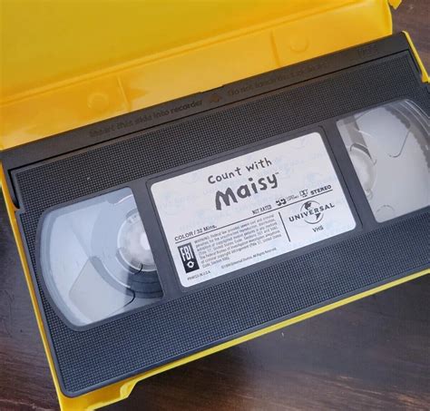 Vhs Maisy Count With Maisy Vhs 1999 Bullet Case Vhs Tapes