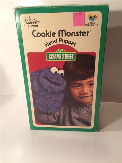 1973 Cookie Monster puppet | Cookie monster puppet, Sesame street ...