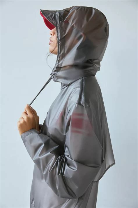 Rains Longer Waterproof Rain Jacket Urban Outfitters