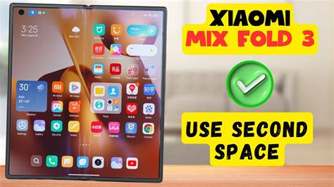 Use Second Space Xiaomi Mix Fold 3 How To Use Second Space Second Space Settings Youtube