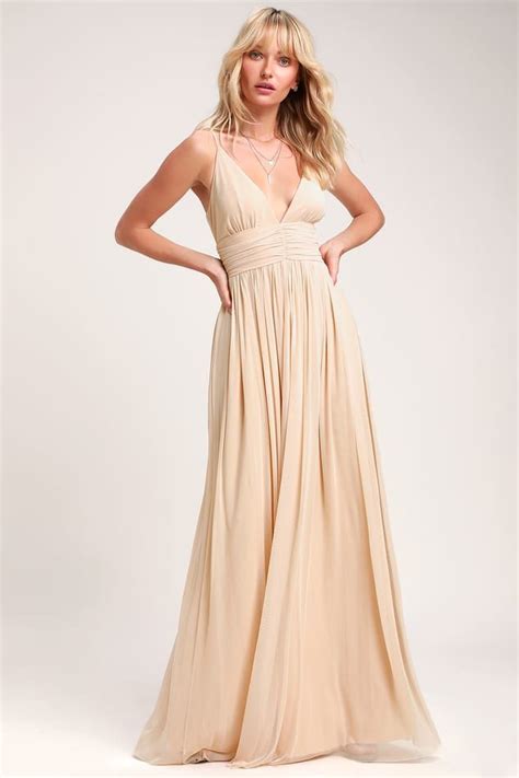 Dresses For Women Best Womens Dresses Online Lulus Cream Maxi Dress Cream Long Dresses