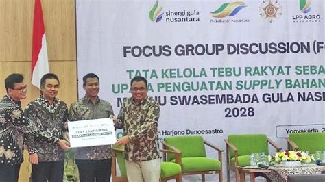 PT Sinergi Gula Nusantara Dorong Penguatan Petani Buat Amankan Pasokan