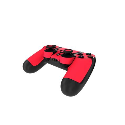 Sony PS4 Controller Skin - Solid State Red by Solid Colors | DecalGirl