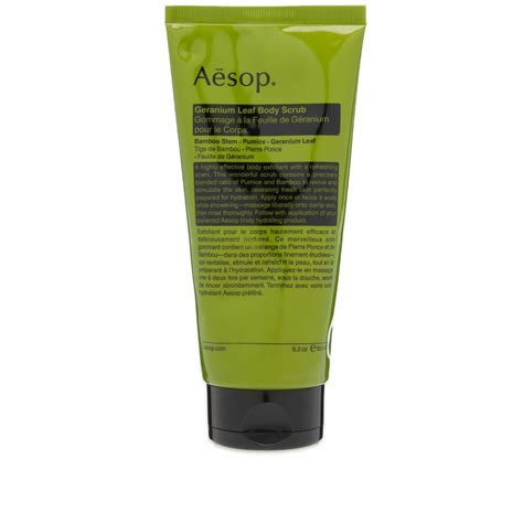 Aesop Geranium Leaf Body Scrub Ml Aesop