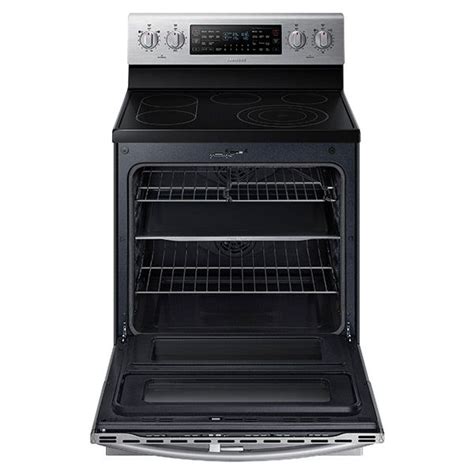 30" Freestanding Electric Flex Duo ® Oven & Electric Range (Stainless ...