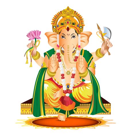 Lord ganesha illustration 12005594 PNG