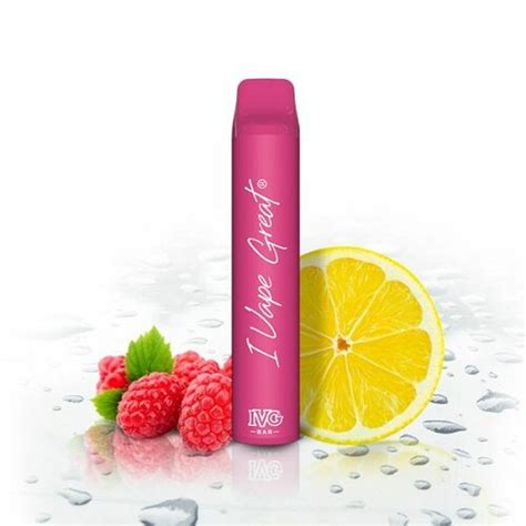 Ivg Bar Raspberry Lemonade 20mg Ml Hybridcigi