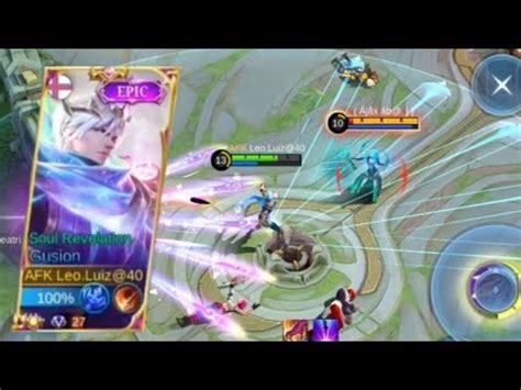 Soul Revelation Aggressive Gusion Gameplay Mlbb Youtube