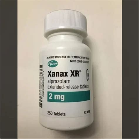 Alprazolam Xanax Xr 2mg 250 Tablets Usa Delivery 1 Mg At Rs 2000