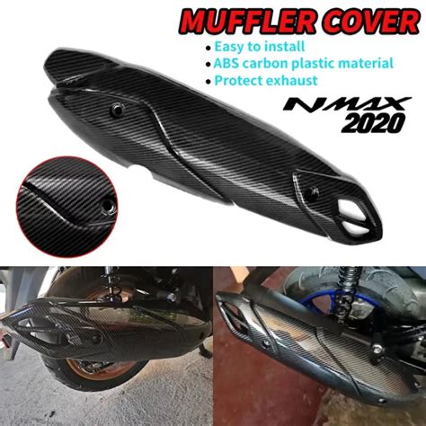 Pinph NMAX 2020 AEROX V2 MUFFLER COVER CARBON FOR NMAX V2 AEROX V2