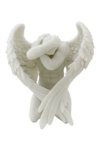 Male Nude Winged Angel Statue Sculpture Figure