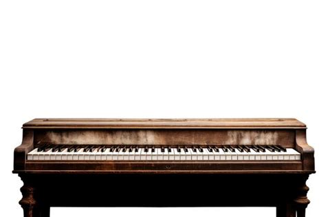 Premium AI Image | Isolated white piano keyboard