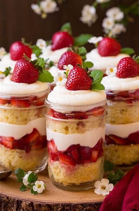 Strawberry Shortcake Trifles Cooking Classy Impressive Dessert