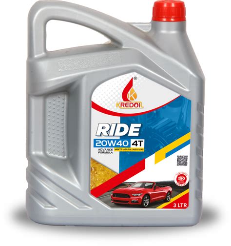 Kredoil Ride 3l 20w40 4t Engine Oil At Rs 1284 Car Oil In Surat Id