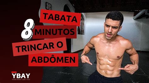 Trincar o abdômen em casa 8 minutos YouTube