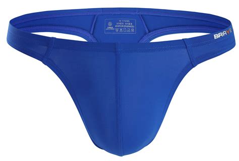 Buy BRAVE PERSON Men S Sexy Thong Underwear Low Rise Bikini T Back G