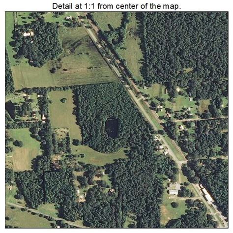 Aerial Photography Map Of Hurley Ms Mississippi