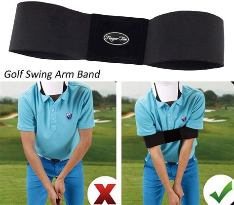 Golf Swing Training Aid Arm Band Impact Ball Inflator Posture Motion Correction Ebay