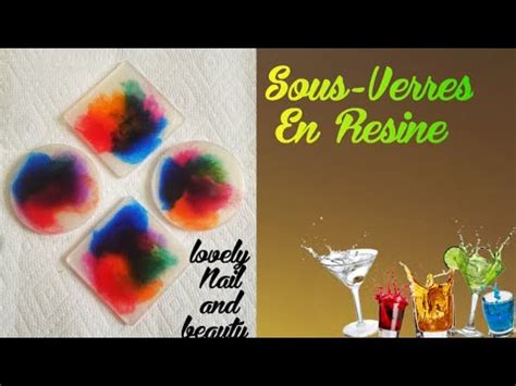 Sous Verres En Resine Youtube