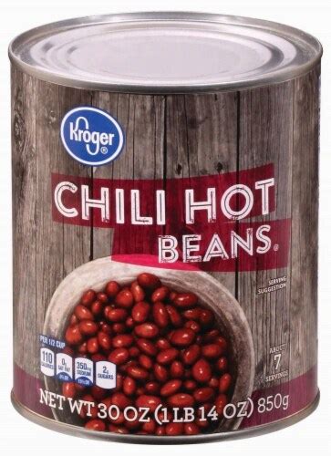 Kroger® Chili Hot Beans 30 Oz Kroger