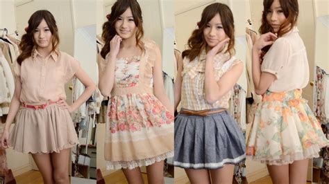 ☀ Summer Fashion Lookbook ☀ Japanese Floral Fashion ♥ Youtube