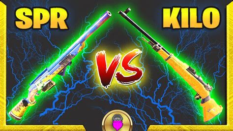 Which One Is Better In Cod Mobile Spr Gunsmith Cod Mobile Kilo