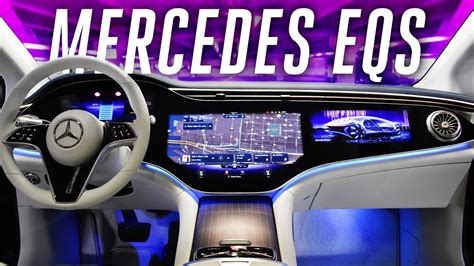 2022 Mercedes Benz Eqs An Electric S Class With Over 400 Miles Of Range Youtube