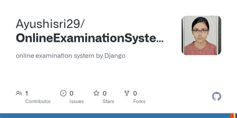 GitHub Ayushisri29 OnlineExaminationSystem Online Examination System