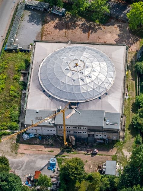 Luftaufnahme Essen Baustelle Zuzm Neubau Der Merkez Moschee Im