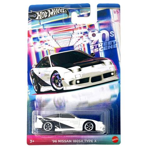 Hot Wheels Silver Series 96 Nissan 180SX Type X 90s Street Scene 2025 Edition Toy