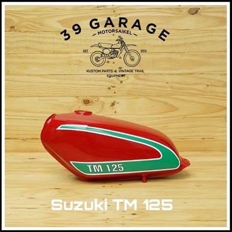 Jual Tengki Suzuki TM 125 Tangki TM125 Gastank Trail Klasik Trail Jadul