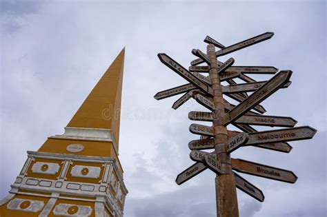 Memorial Monument Dedicated To Dom Pedro IV in Angra Do Heroísmo