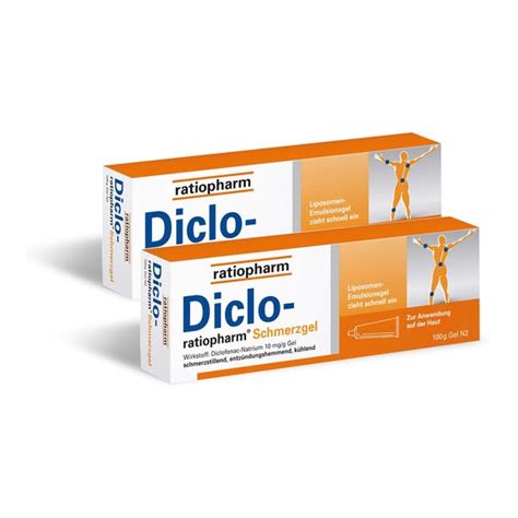 Diclo Ratiopharm Schmerzgel Doppelpack G G Online Kaufen