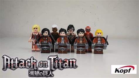 Lego Attack On Titan Mikasa