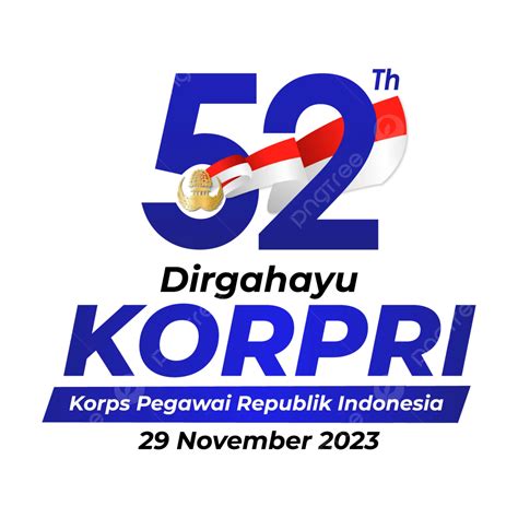 Logo Of Hut Korpri 2023 Vector Hut Korpri 2023 Logo Hut Korpri 2023