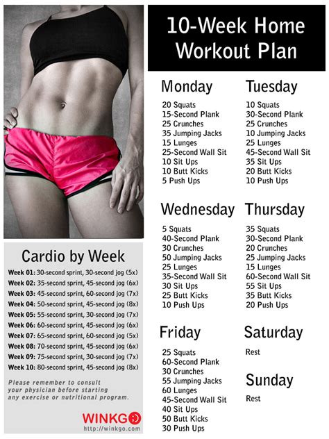 A Week No Gym Workout Plan To Lose Weight And Feel Great