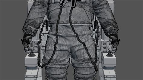 Artstation Emu Mmu Safer Spacesuit Albin Merle Space Suit
