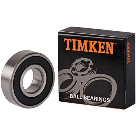 High Speed Timken Deep Groove Ball Bearings Cage Type