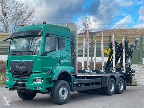 Camion Man Trasporto Tronchi Tgs X Bl Euro E Loglift Z X