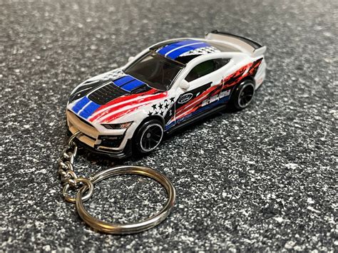 Shelby Mustang Gt Keychain Hot Wheels Matchbox Etsy