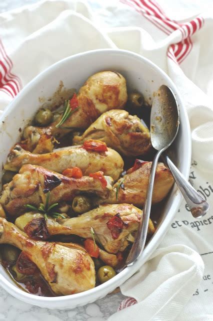 Cosce Di Pollo Alla Birra Con Olive E Pomodorini Ricetta Ed