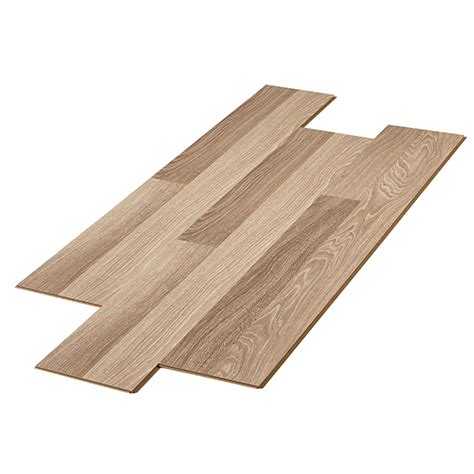 Plancher stratifié en fibres haute densité Mono Serra beige brun