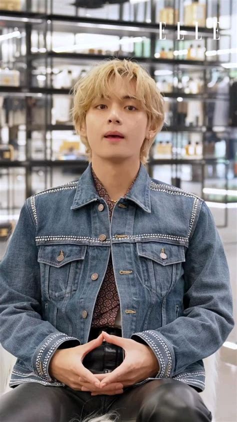 Elle Japan Bts V Taehyung Kim Taehyung